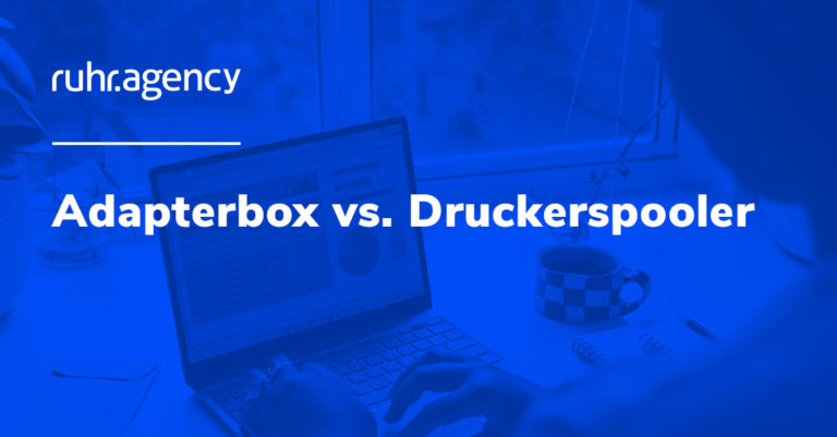 Druckerspooler vs. Adapterbox